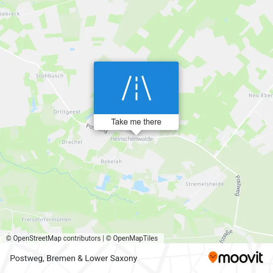 Карта Postweg