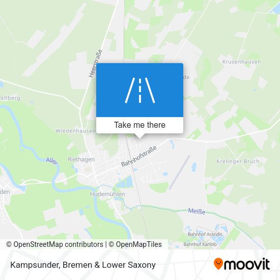 Kampsunder map