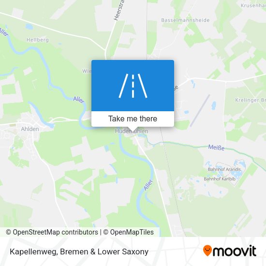 Kapellenweg map