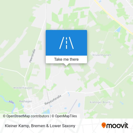 Kleiner Kamp map