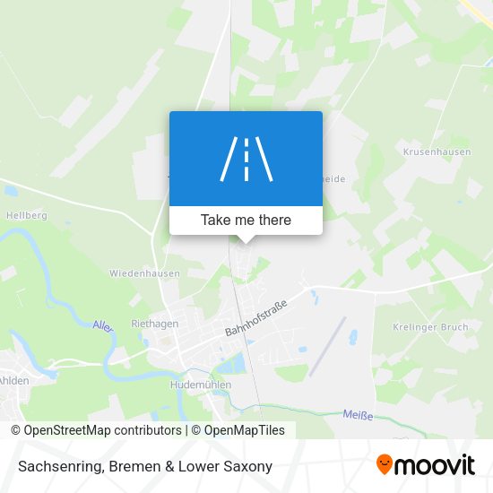 Sachsenring map