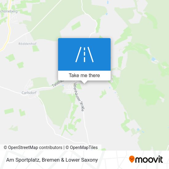 Am Sportplatz map