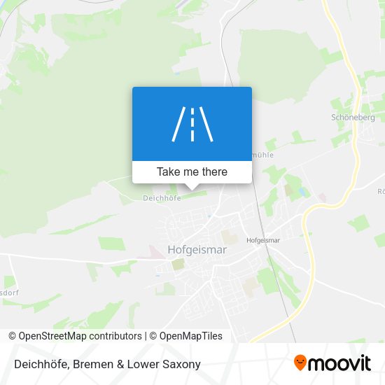 Deichhöfe map