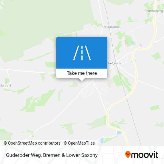 Guderoder Weg map