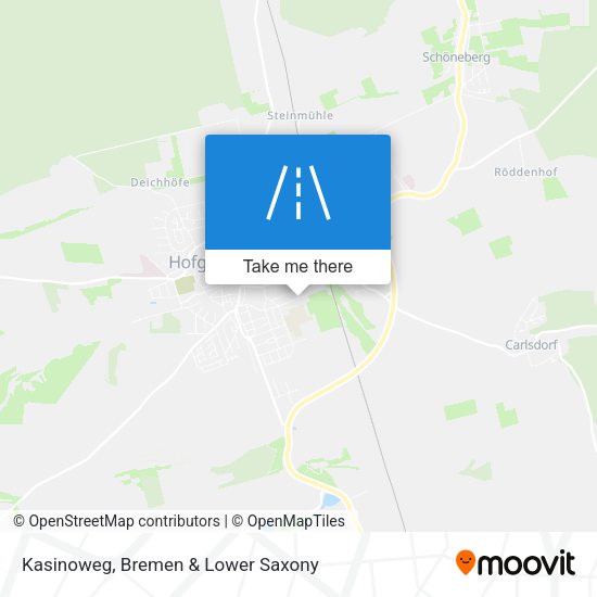 Kasinoweg map