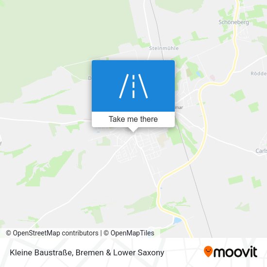 Kleine Baustraße map