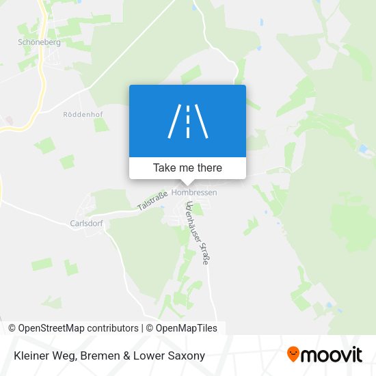 Kleiner Weg map