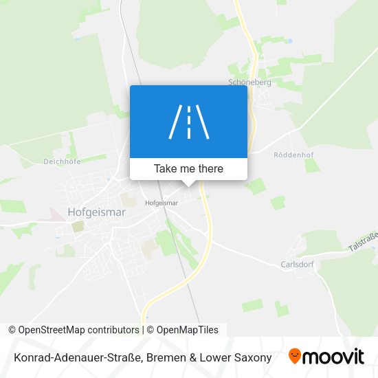 Konrad-Adenauer-Straße map