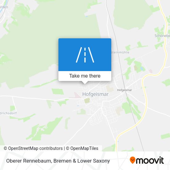 Oberer Rennebaum map