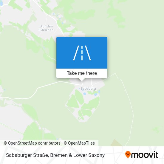 Sababurger Straße map