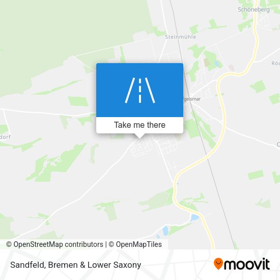 Sandfeld map