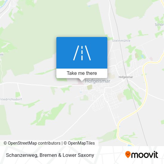Schanzenweg map