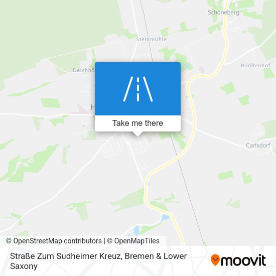 Straße Zum Sudheimer Kreuz map