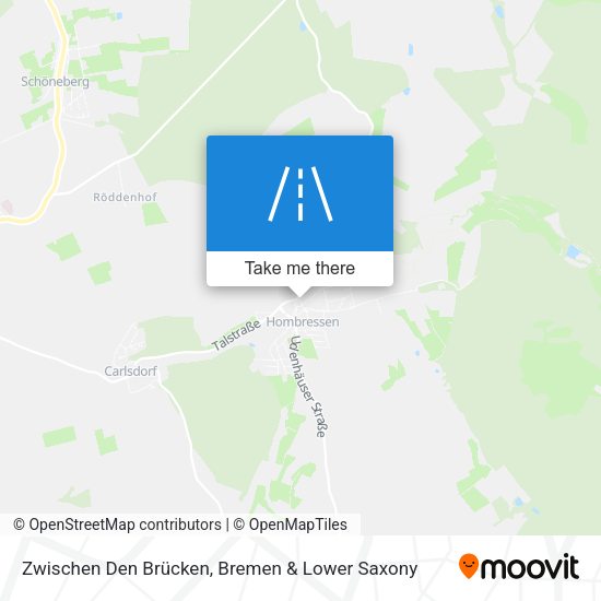 Zwischen Den Brücken map