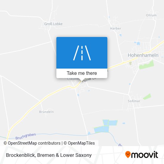 Brockenblick map