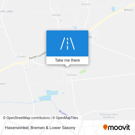 Hasenwinkel map