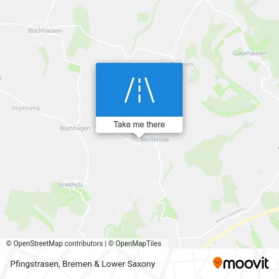 Карта Pfingstrasen