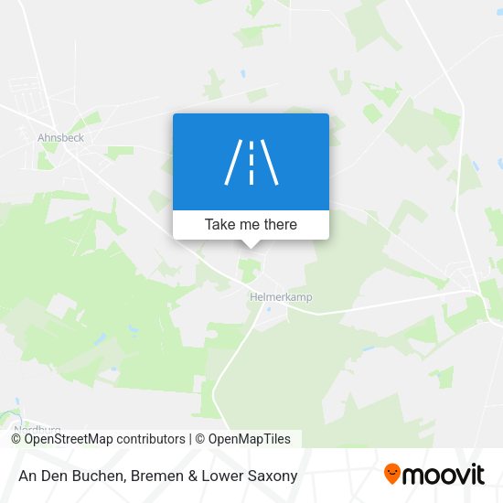 An Den Buchen map