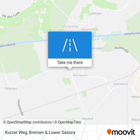 Kurzer Weg map