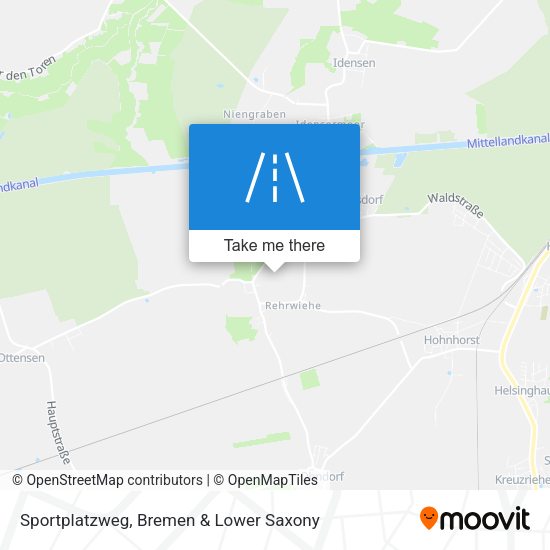 Sportplatzweg map