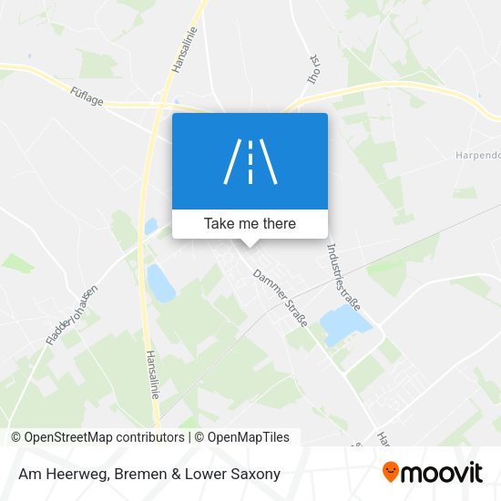 Am Heerweg map