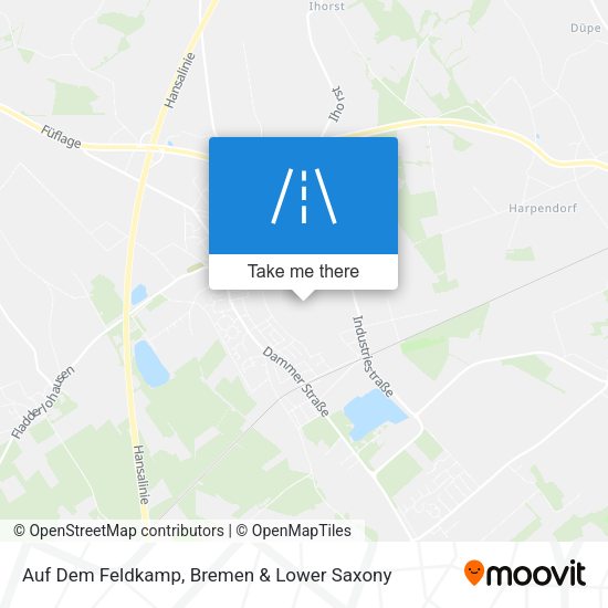 Auf Dem Feldkamp map
