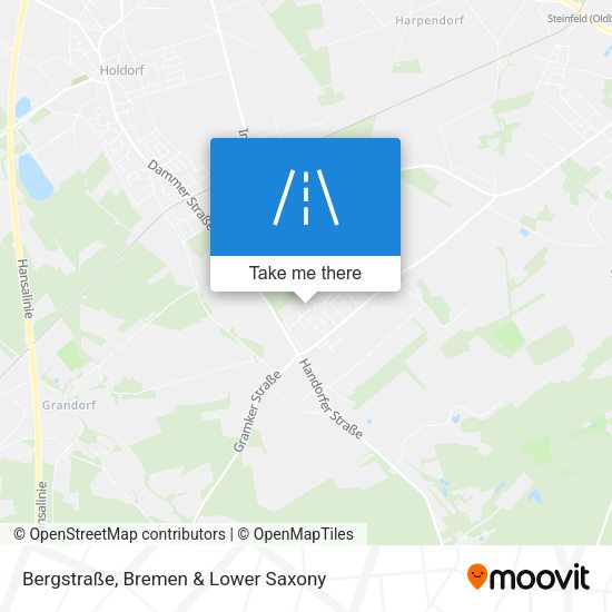 Bergstraße map