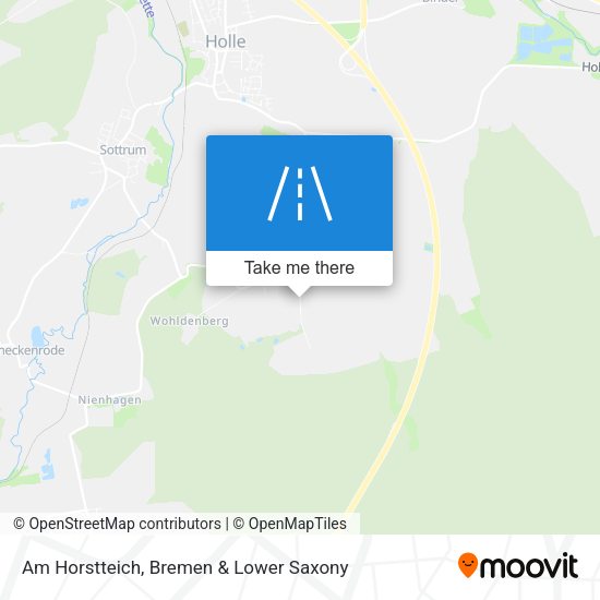 Am Horstteich map