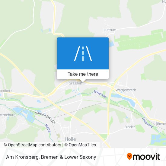 Am Kronsberg map