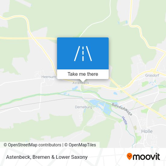 Astenbeck map