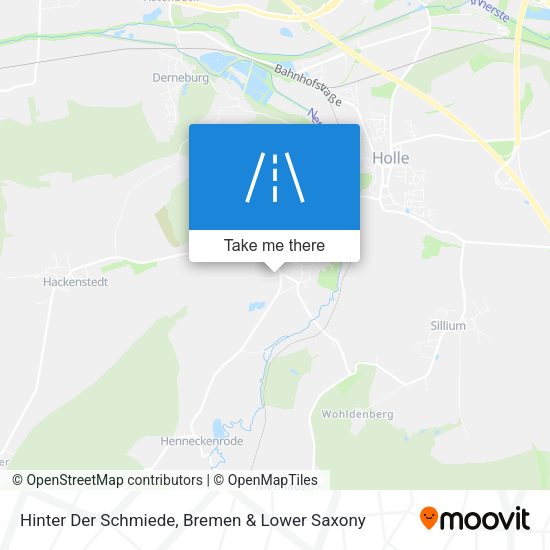 Hinter Der Schmiede map