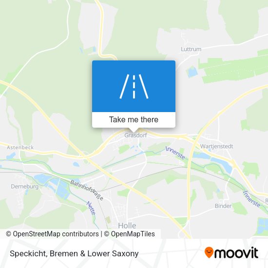 Speckicht map