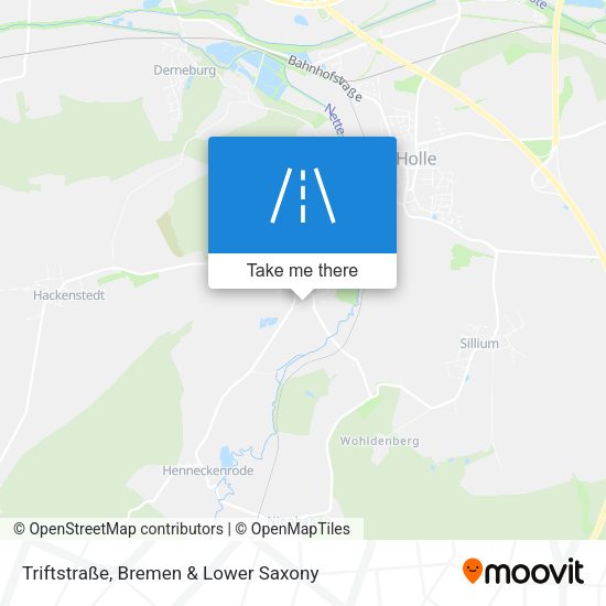 Triftstraße map