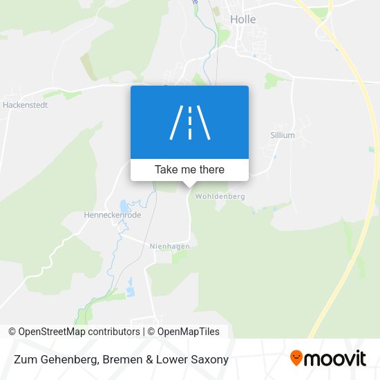 Zum Gehenberg map