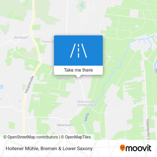 Hollener Mühle map