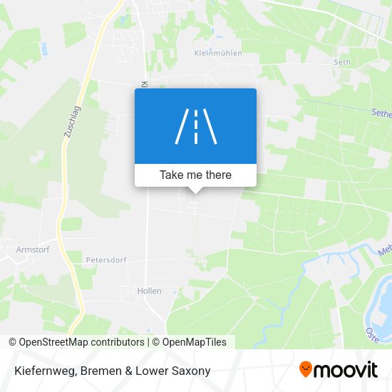 Kiefernweg map