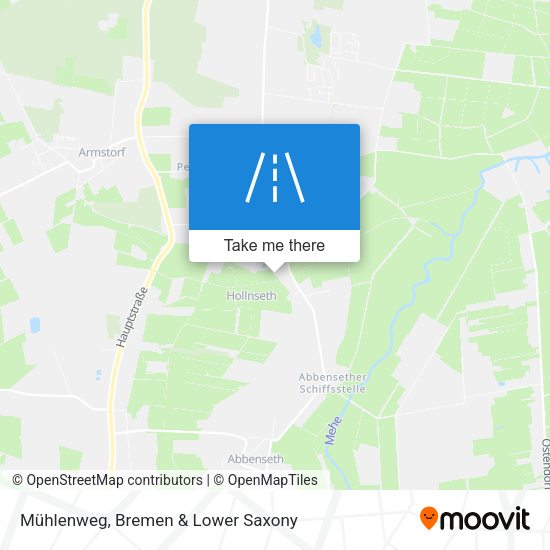 Mühlenweg map