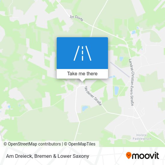 Am Dreieck map
