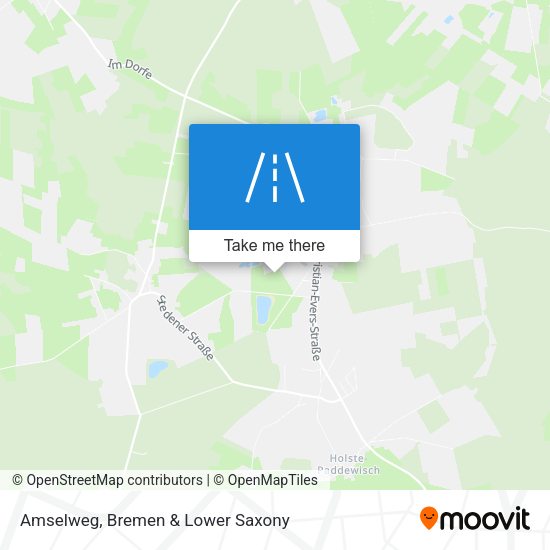 Amselweg map