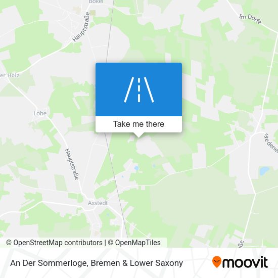 An Der Sommerloge map