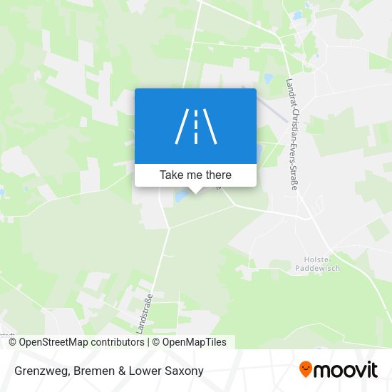 Grenzweg map