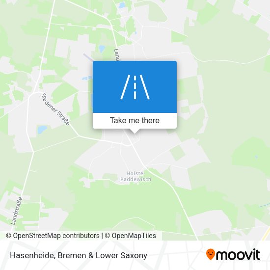 Hasenheide map