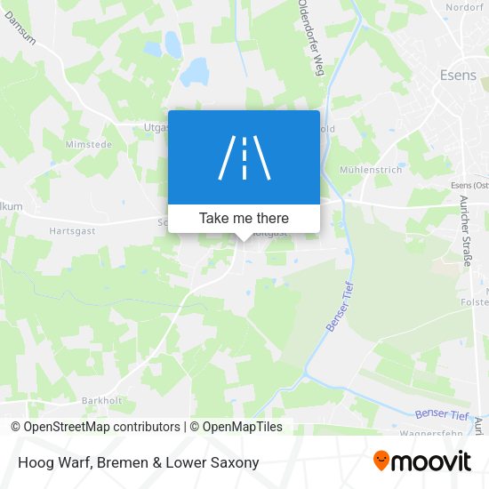 Hoog Warf map