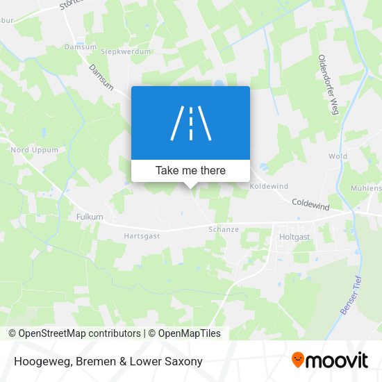 Hoogeweg map