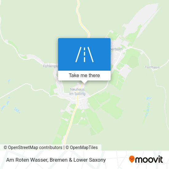 Am Roten Wasser map