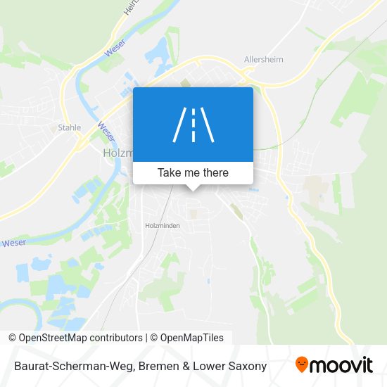 Baurat-Scherman-Weg map