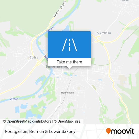 Forstgarten map