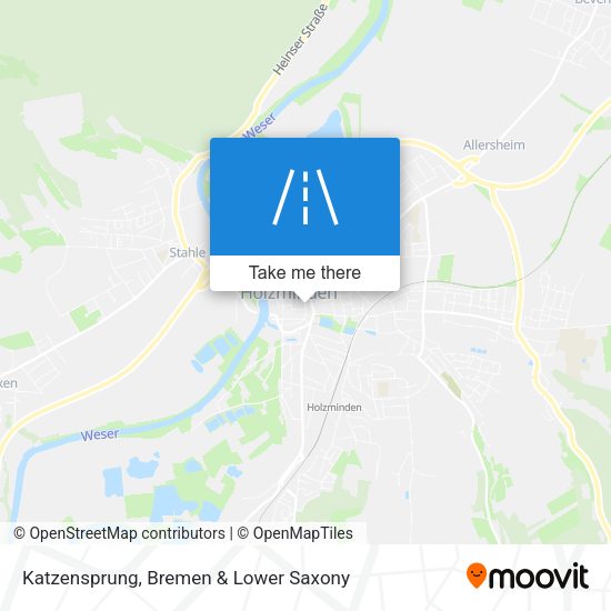 Katzensprung map