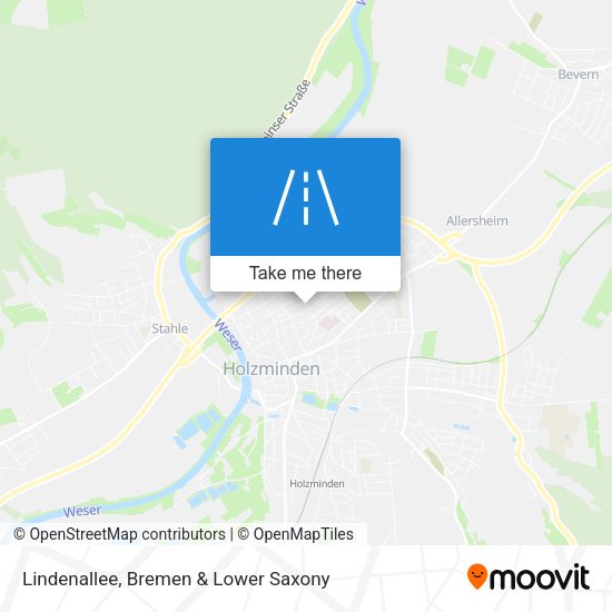 Lindenallee map