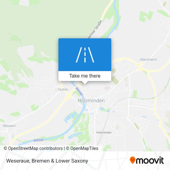 Weseraue map